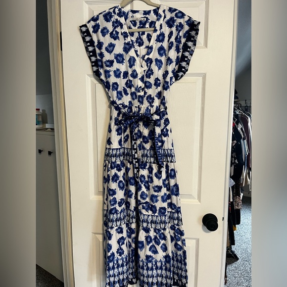 Abercrombie & Fitch Blue and White Dress - Picture 3 of 6